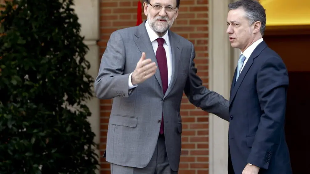 Urkullu y Rajoy, en una imagen de archivo