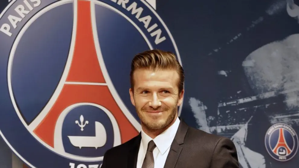 Beckham se convirtió este jueves en el en nuevo jugador del PSG.