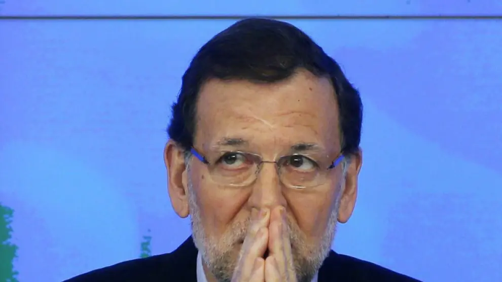 Mariano Rajoy, presidente del Partido Popular, durante el Comité Federal