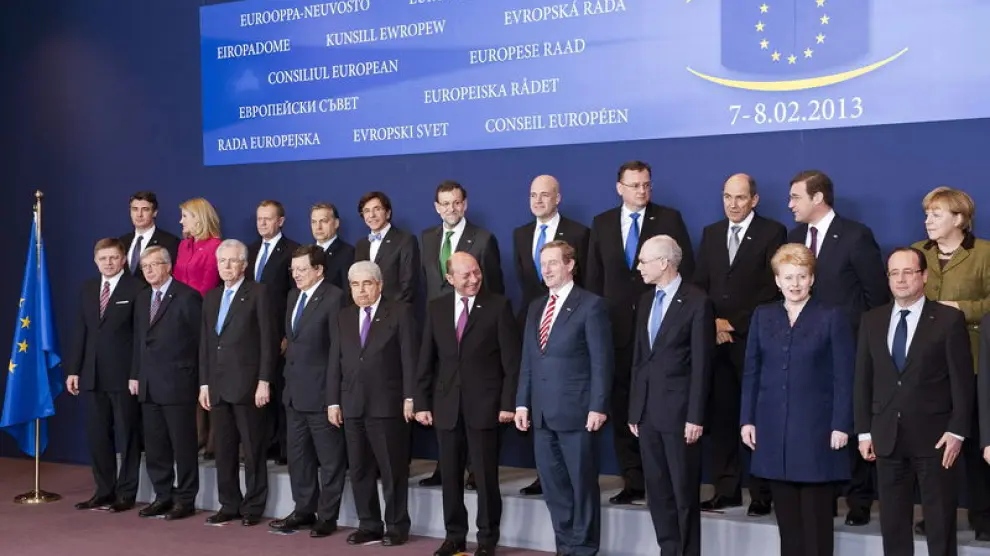 Foto de familia de los líderes de la UE
