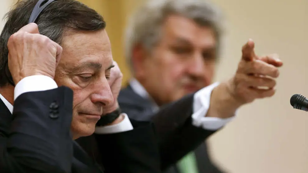 Comparecencia del presidente del BCE, Mario Draghi, en el Congreso de los Diputados