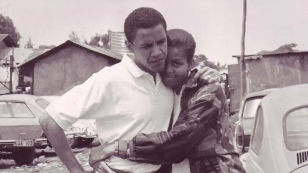Foto con la que Obama felicitó a su mujer por San Valentín a través de Twitter