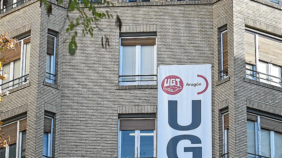 Sede de UGT en Zaragoza