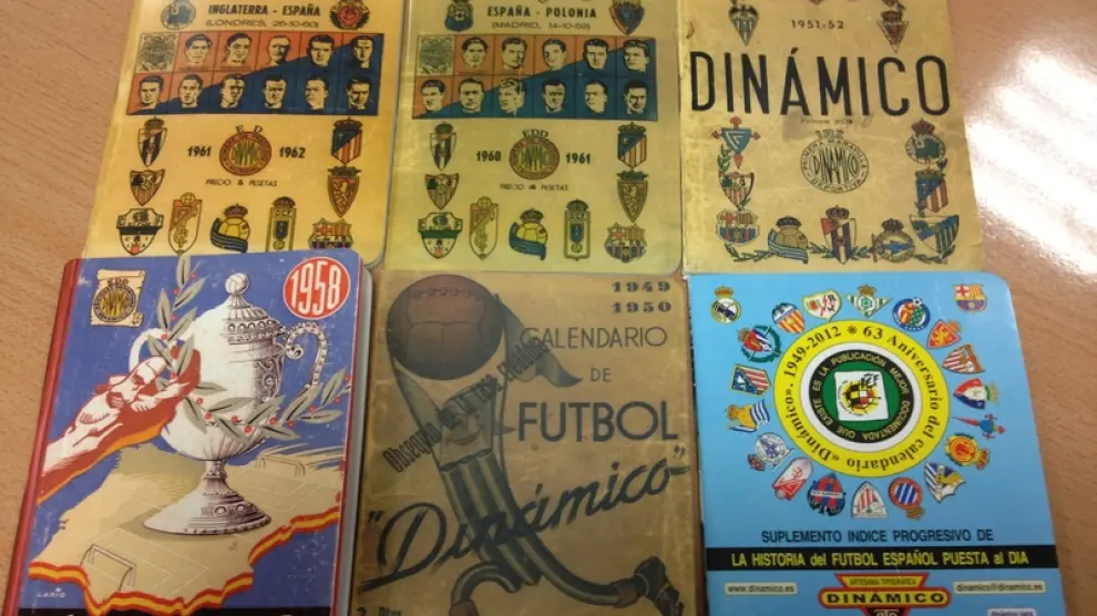 Varias ediciones del Dinámico.