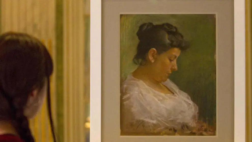 El dibujo ha aparecido tras el cuadro 'Retrato de la madre del artista'