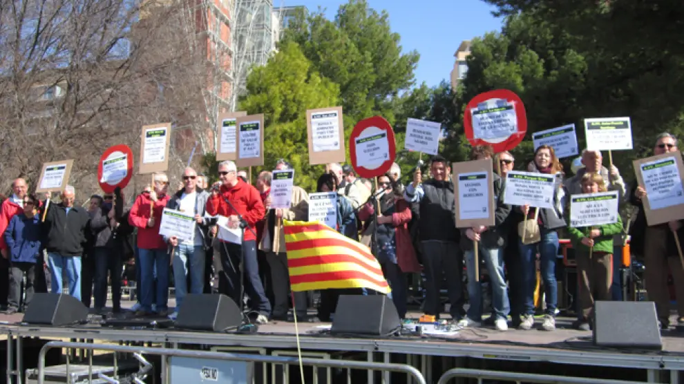 Imagen de la I Marcha de Barrios de Zaragoza