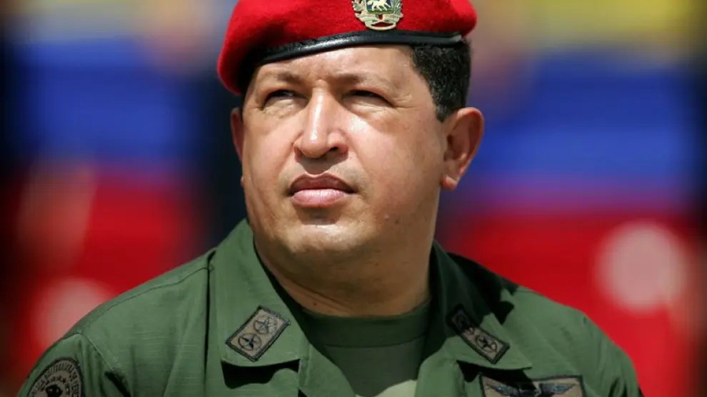 El presidente venezolano Hugo Chávez