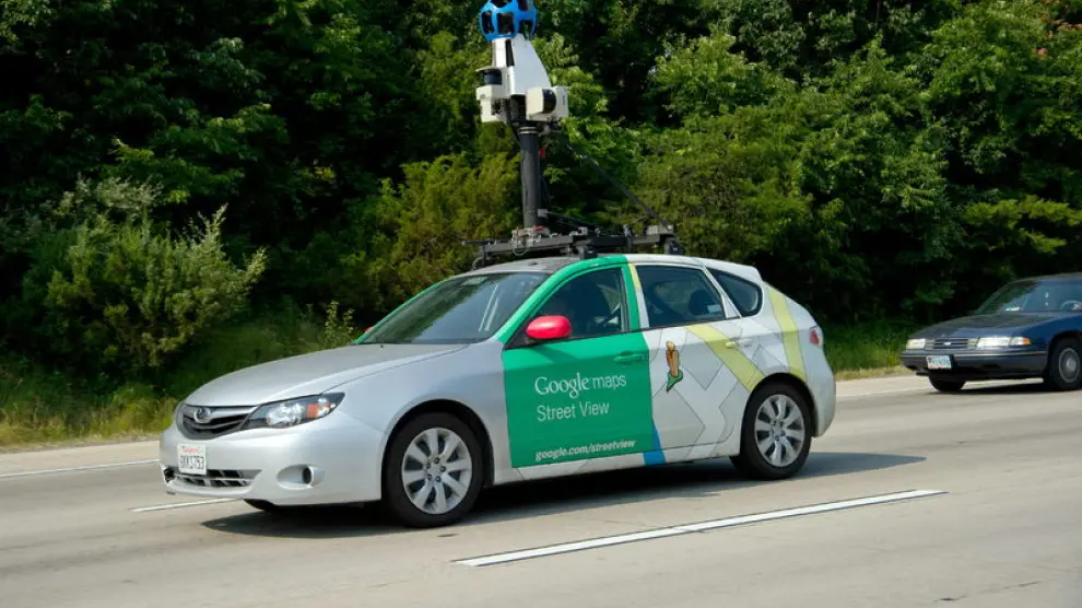 Vehículo usado por Google para elaborar Street View.