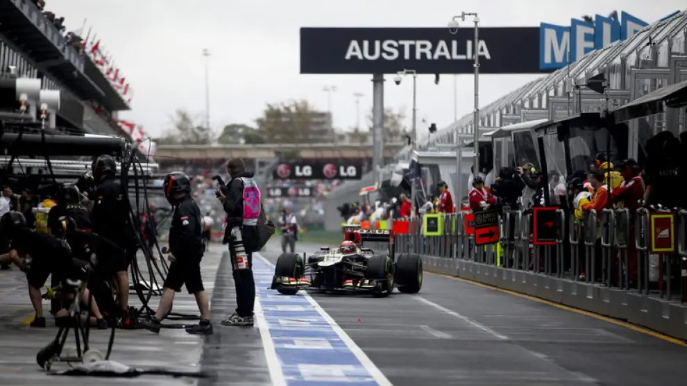 Entrenamientos de Fórmula 1 en Australia.