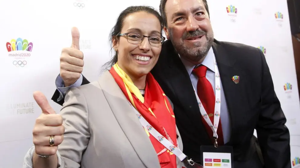 Miguel Carballeda y Teresa Perales