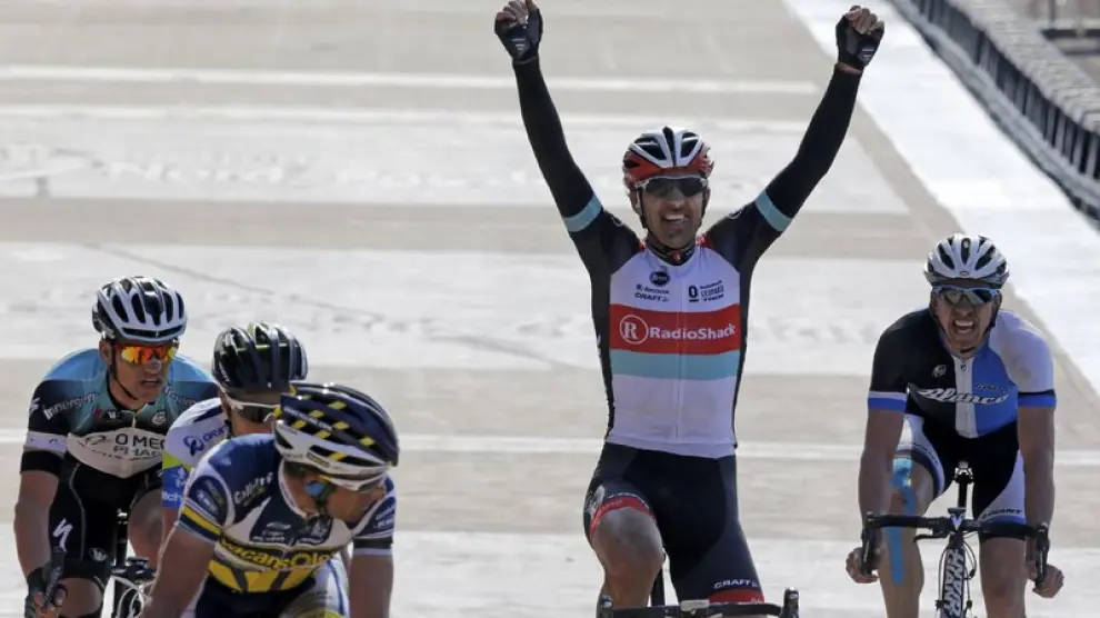 Cancellara celebra un triunfo