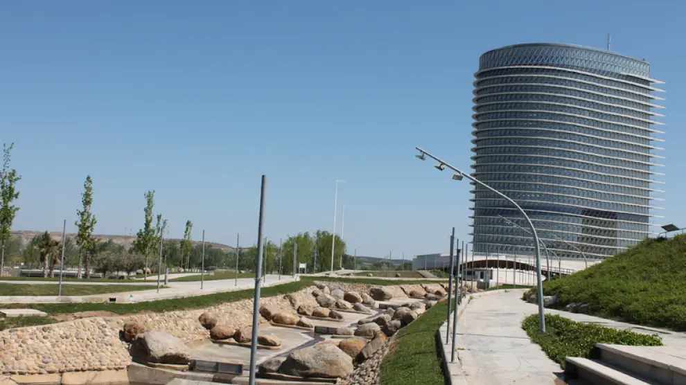 La Torre del Agua, en Zaragoza.