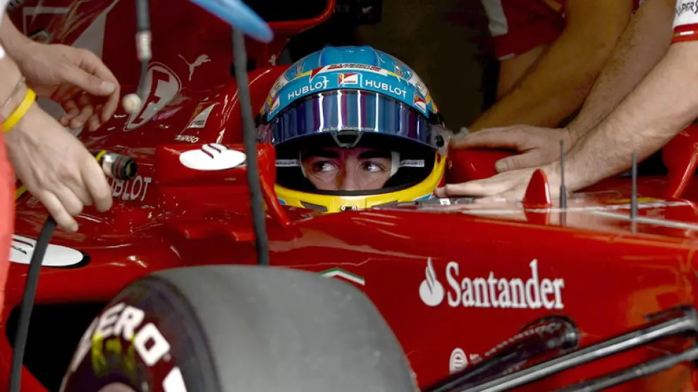 Fernando Alonso en Bahréin