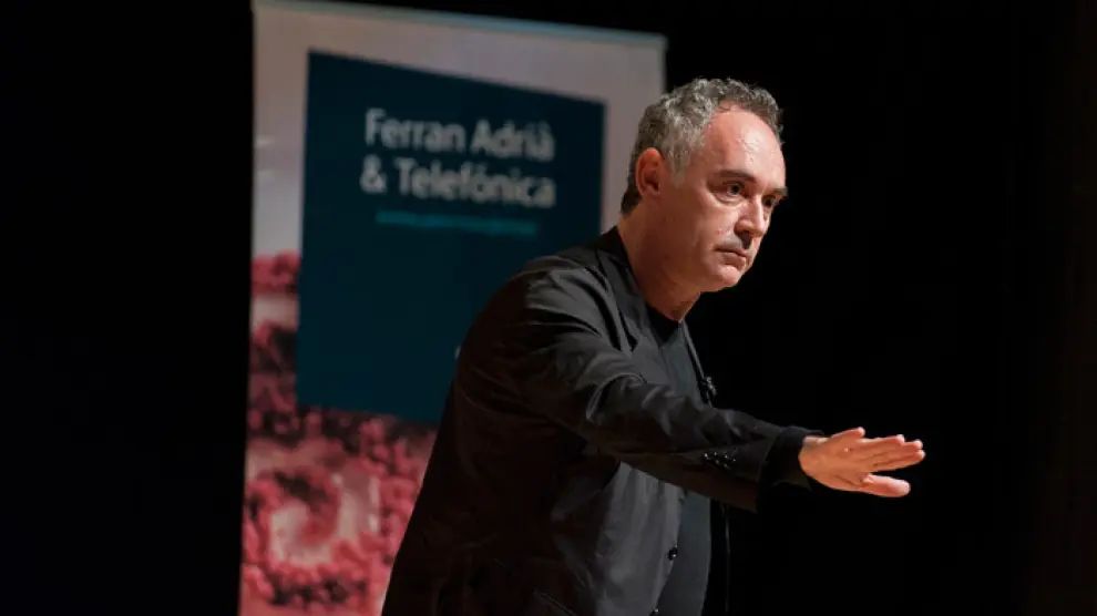 Ferran Adrià en el tour 'Juntos para transformar'