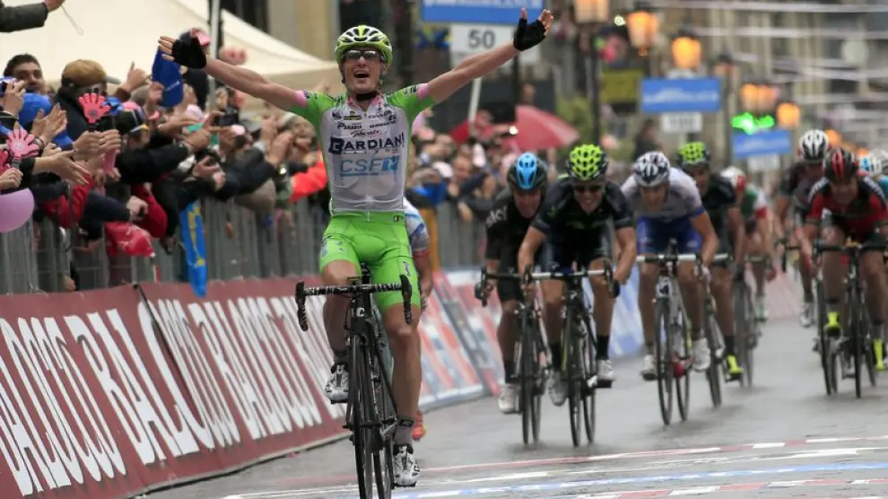 Battaglin gana la cuarta etapa del Giro