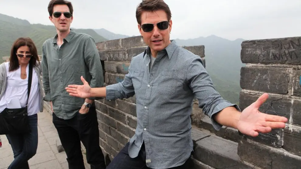 Tom Cruise en la Gran Muralla China