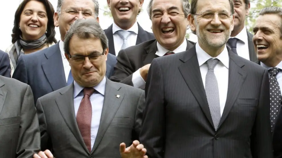 Artur Mas y Mariano Rajoy en una imagen de archivo