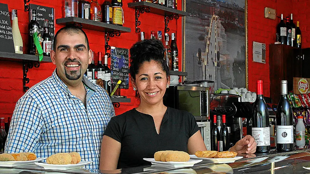 Rodrigo Salinas y Esperanza Campos, del restaurante Bermejo Mayoral.