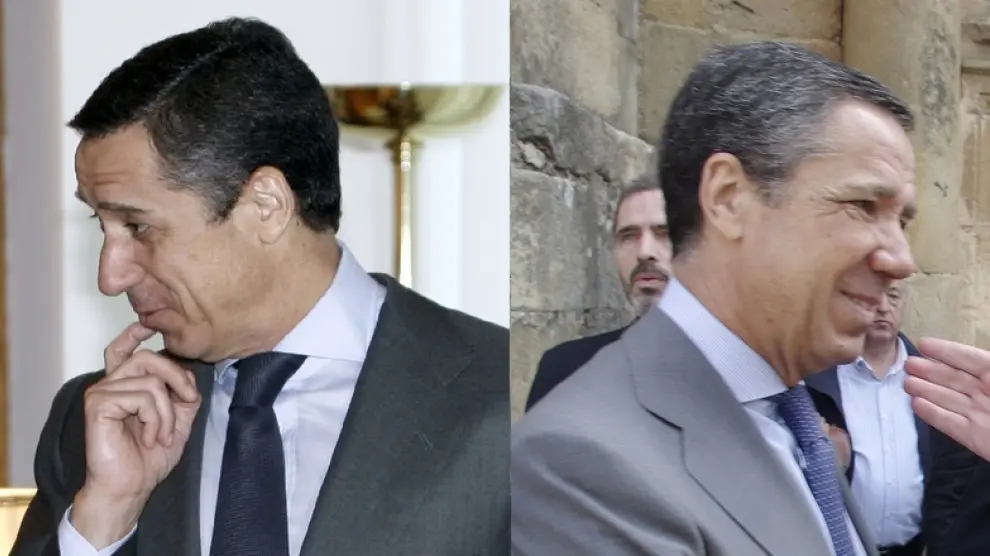 El antes y el después de la nariz de Eduardo Zaplana