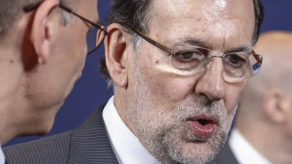 Mariano Rajoy este miércoles en Bruselas