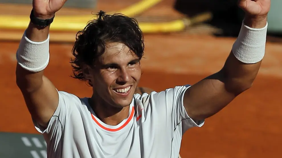 Rafa Nadal, tras ganar a Djokovic