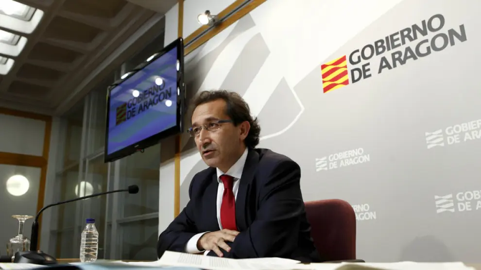 Consejero de Hacienda y Administración Pública del Gobierno de Aragón, José Luis Saz