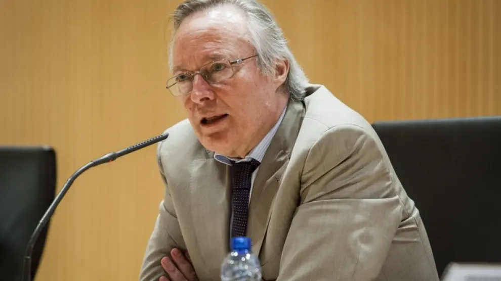 El economista y exministro Josep Piqué estuvo este miércoles en Zaragoza