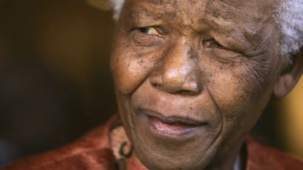 Nelson Mandela en una imagen de archivo