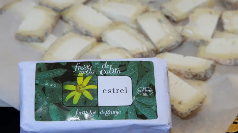 Estrell Fresneda, mejor queso de Aragón 2013 en Biescas