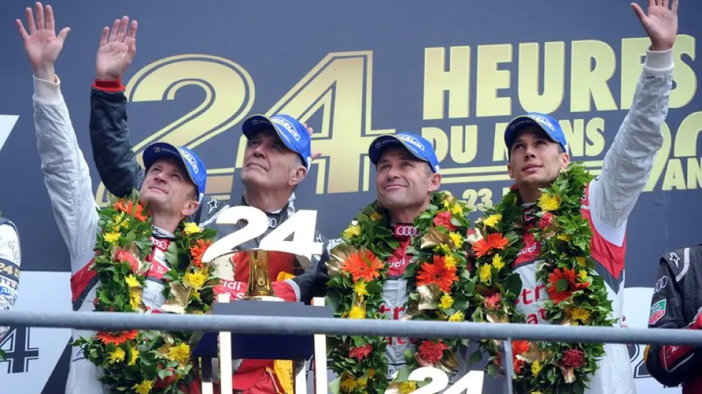 Los triunfadores de Le Mans