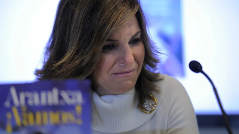 Arantxa Sánchez Vicario, en la presentación del libro en el que explica la polémica con sus familiares