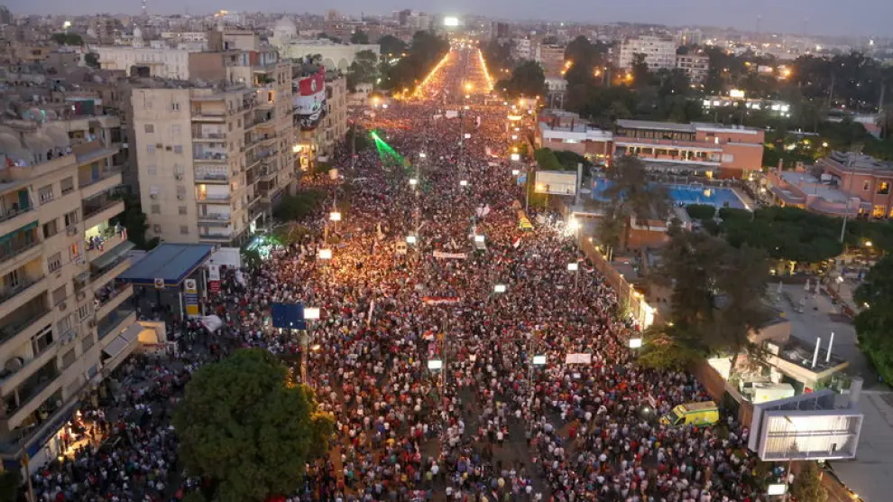 Protestas en El Cairo