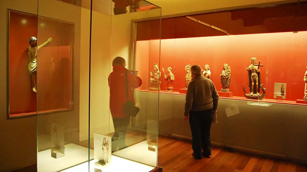El Museo Diocesano de Barbastro guarda su sitio a las piezas retenidas en Lérida