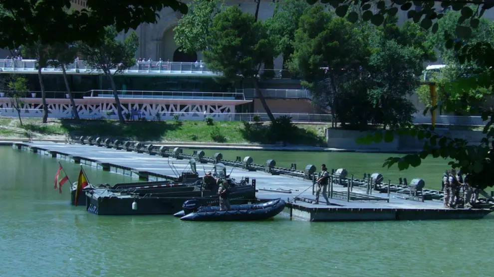 Del 2 al 5 de julio el regimiento de Pontoneros del Ejército instalará este nuevo puente metálico y temporal.