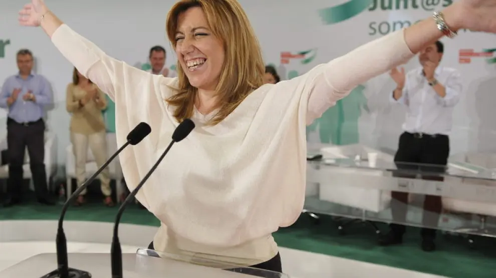 La consejera de la Presidencia y candidata a la Presidencia de la Junta de Andalucía, Susana Díaz