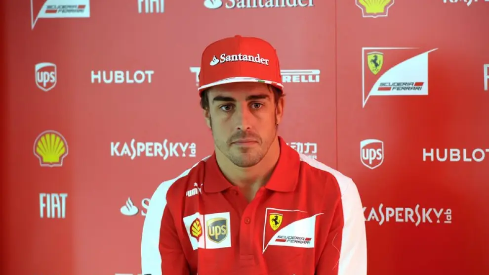 Fernando Alonso, en el circuito de Hungría.
