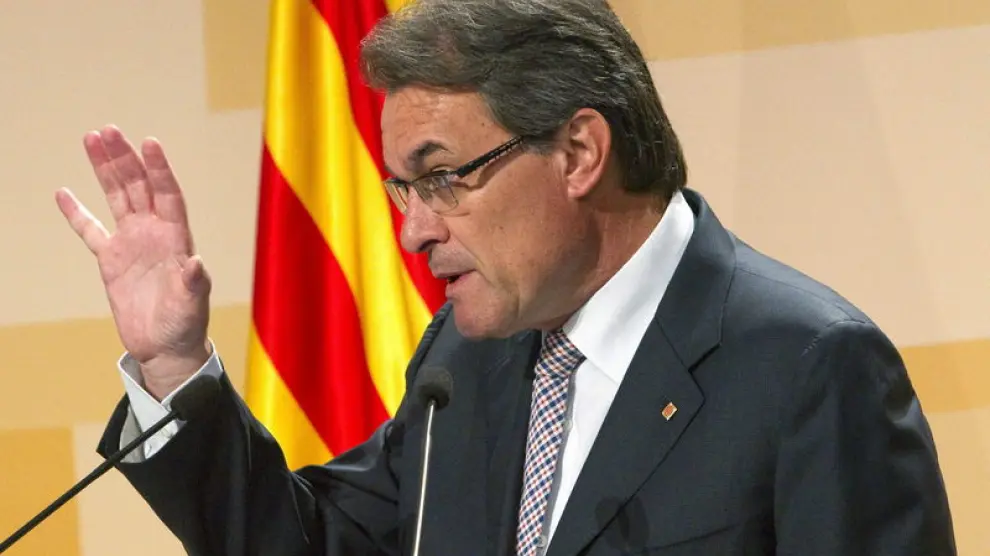 El presidente catalán Artur Mas