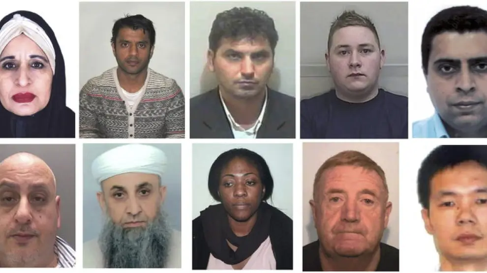 Algunos de los delincuentes fiscales buscados en Reino Unido