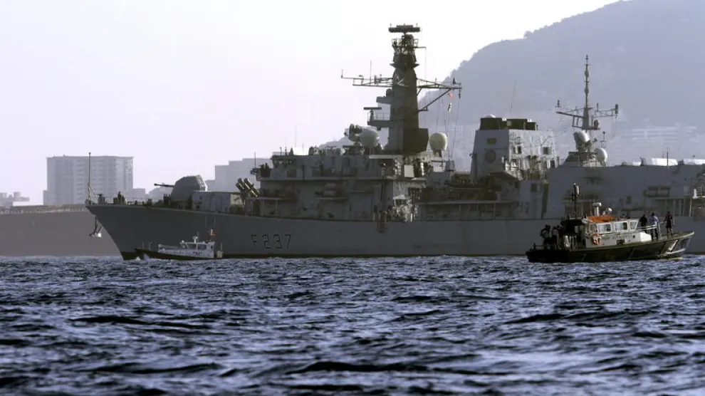 La fragata británica HMS Westminster
