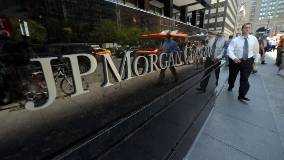 Oficina de JP Morgan en Nueva York
