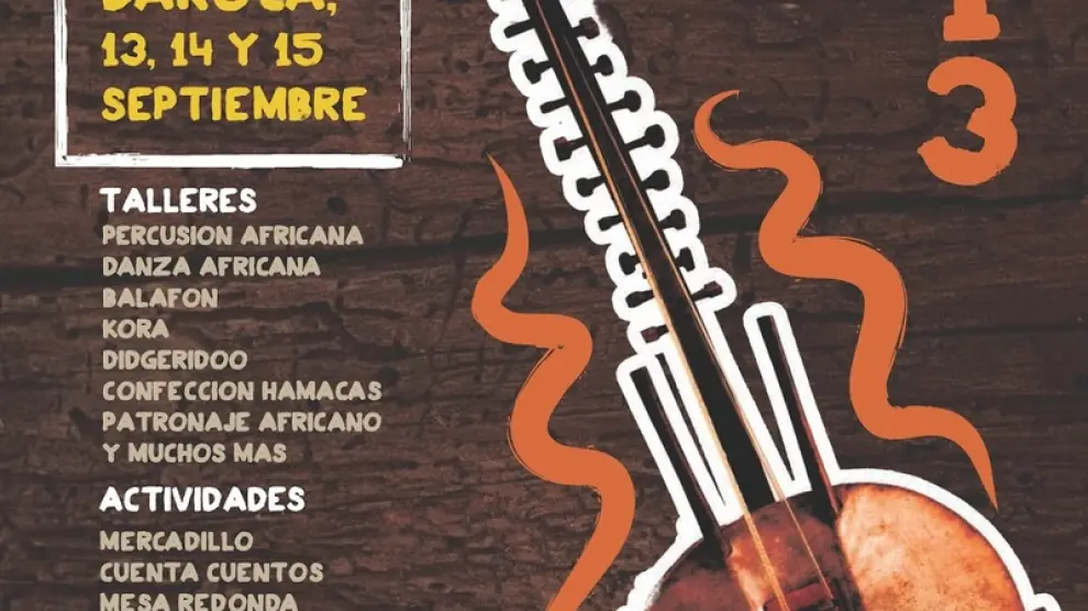 Cartel de la tercera edición del festival Afriñena.