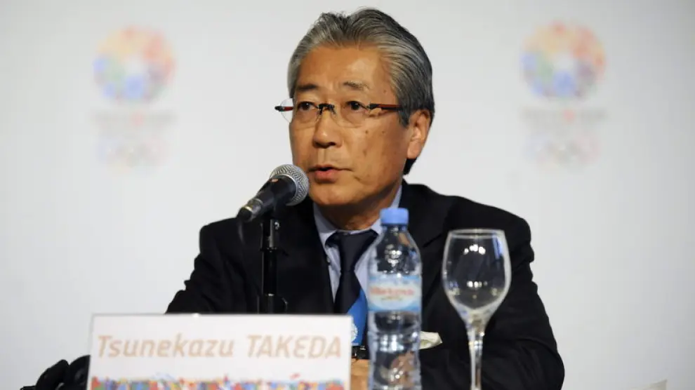 Tsunekazu Takeda, presidente del Comité Olímpico nipón