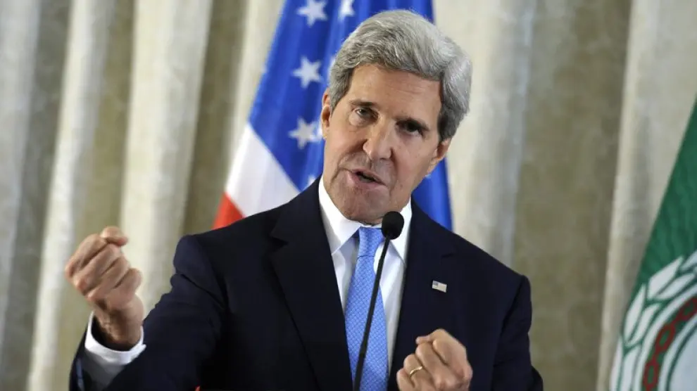 El secretario de Estado de EE. UU.,  John Kerry.