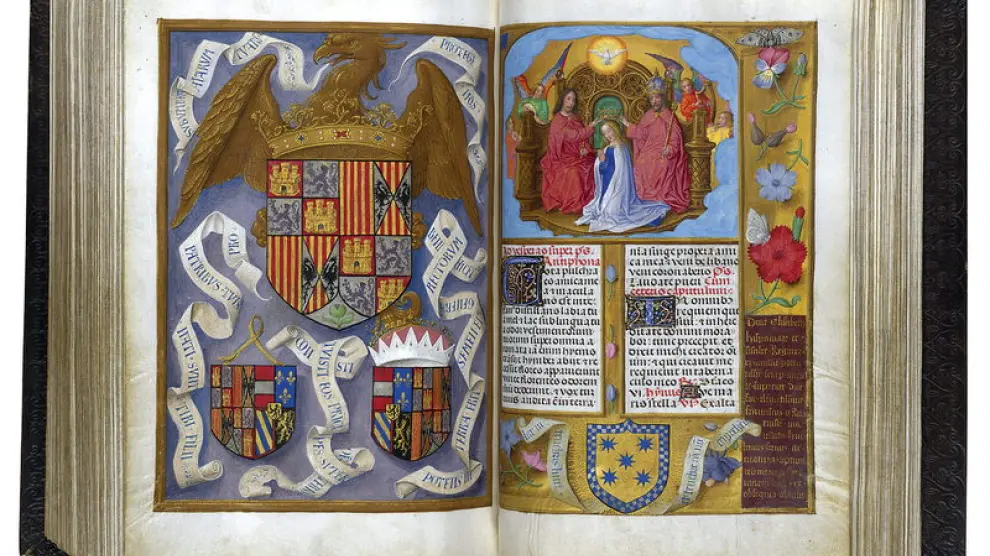Valiosos códices medievales salpicados de miniaturas pintadas con delicadeza y paciencia