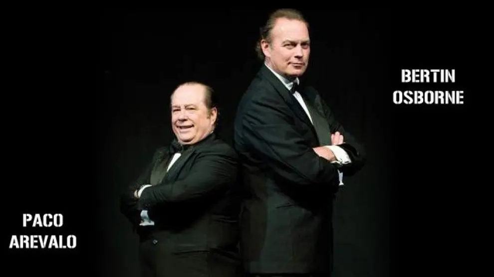Bertín Osborne y Paco Arevalo actuarán en Zaragoza para las Fiestas del Pilar 2013