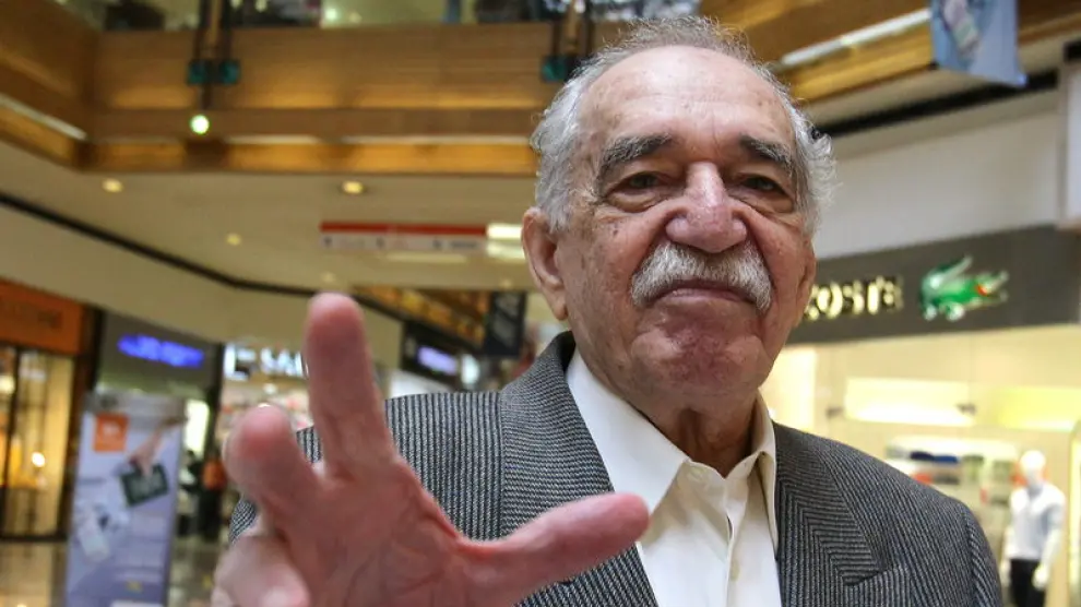 Gabriel García Márquez reaparece en un centro comercial