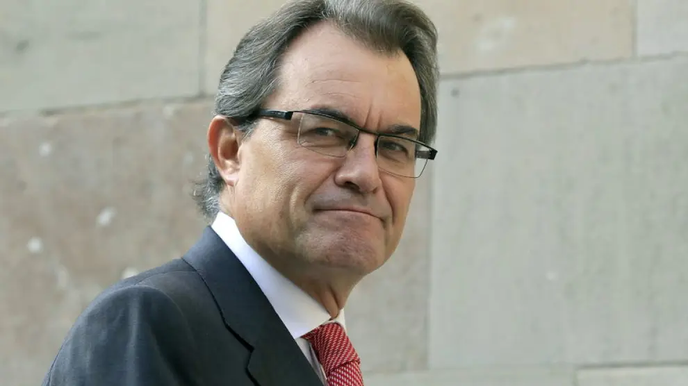 El presidente de la Generalitat , Artur Mas