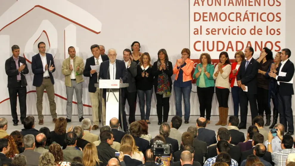 Imagen de la asamblea celebrada este domingo en Madrid