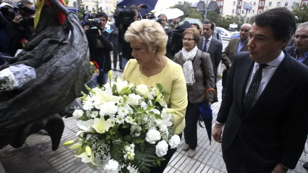 Homenaje a las víctimas del terrorismo en Madrid