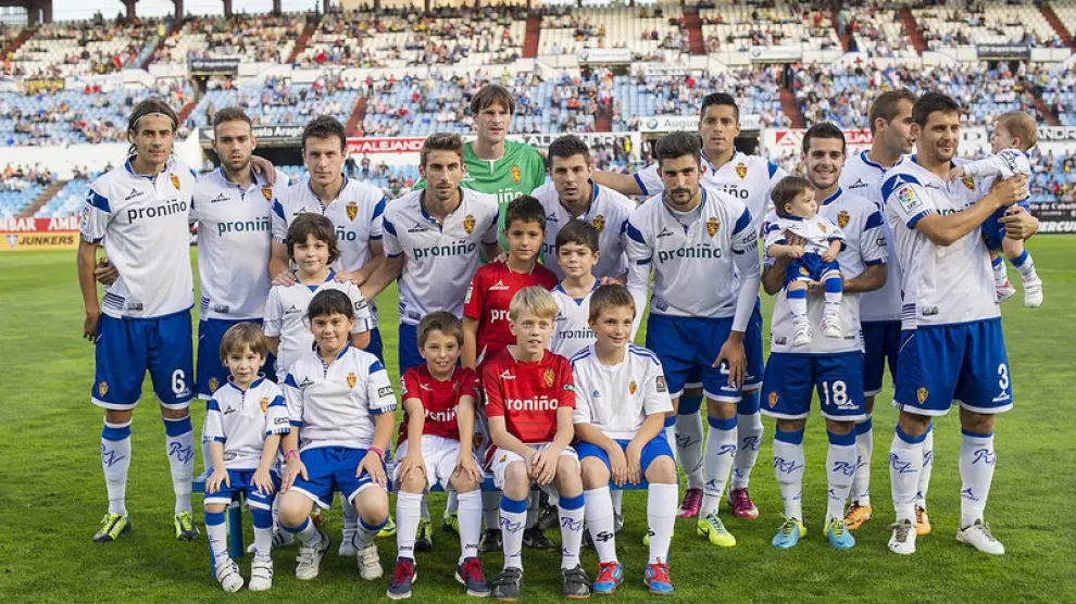 Antesala del partido entre el Real Zaragoza y el Alavés